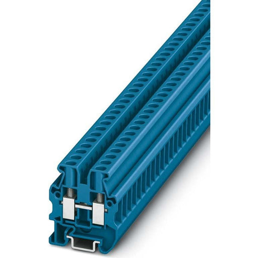 Phoenix Contact - Durchgangs-Reihenklemme Mini-Durchgangsklemme MUT 2,5 BU 0,2-4qmm, AWG 24-12 − 50 Stück