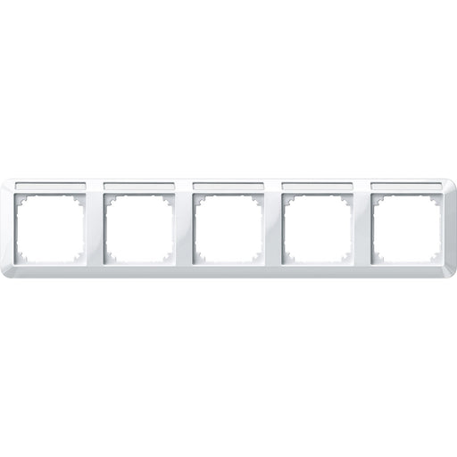 Merten - Abdeckrahmen Rahmen 5f.pws/gl 387519 Beschriftungsträger