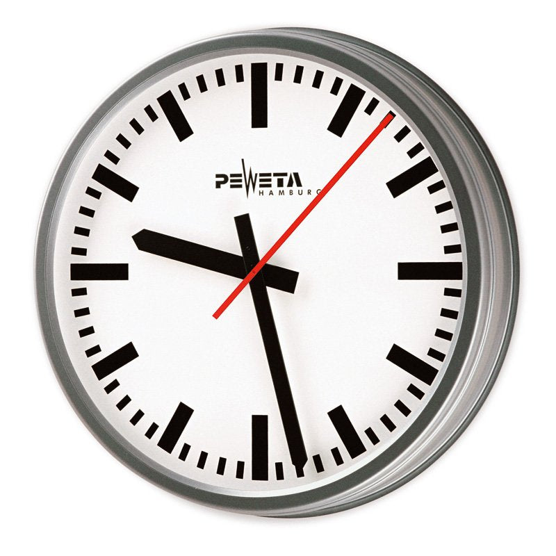 Peweta - Uhr Außenuhr als Nebenuhr 74.730.521 12/24V,Minutenimpuls