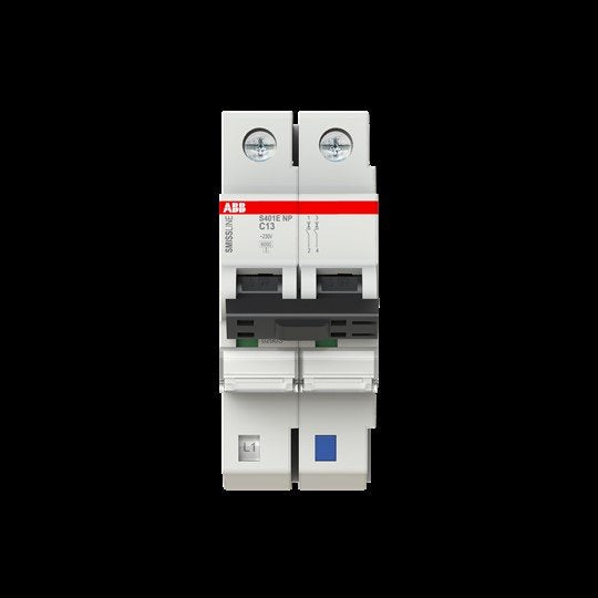 ABB Stotz S&J - Leitungsschutzschalter S401E-C13NP alter 1PN,C,13A, 6kA