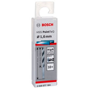 Bosch - Bohrer Metallspiralbohrer HSS 2608577184 PointTeQ DIN 338 1,6
