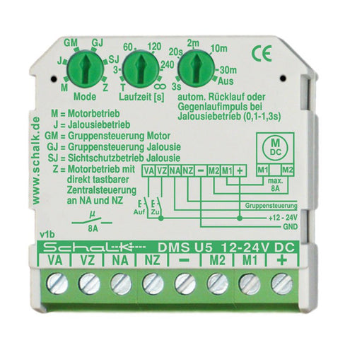 Schalk - Jalousiesteuerung AUF/ZU-Steuerung DMS U5 12-24V DC