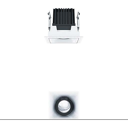 Zumtobel Group - Downlight/Strahler/Flutlicht LED-Downlight PANOS INF #60817243 3000K