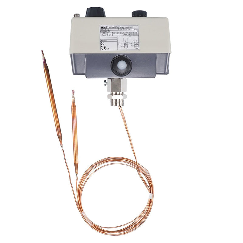 Jumo - Temperaturschalter Doppelthermostat (TR/STB) 60001876 30-110°C Fernltg.1m
