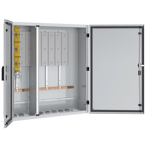 ABN - Gehäuse/Schaltschrank (leer) Mehrfach-Netzanschluß NETL48-01 4-polig SW München