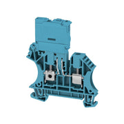 Weidmüller - Sicherungs-Reihenklemme Klemme WFS 4 10-36V BL − 50 Stück