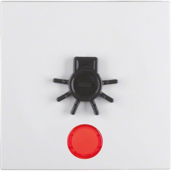Berker - Abdeckung/Bedienelement für Installationsschalterprogramme Wippe pws 16511949 Symbol Licht