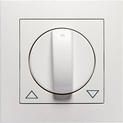 Peha - Abdeckung/Bedienelement für Installationsschalterprogramme Abdeckung alu D 11.610.70 J Jalousie-Drehtaster