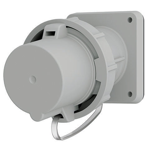 Mennekes - CEE-Gerätestecker (IEC 60309) Anbaustecker, 1295 63A5p 1h>50V − 1 Stück