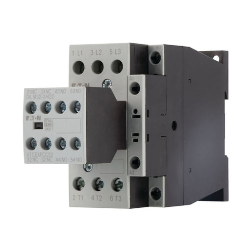 Eaton - Leistungsschütz zum Schalten von Wechselstrom Leistungsschütz DILM17-32(RDC24) 3S2Ö 7,5kW/400V,DC