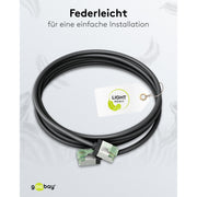 Goobay - Patchkabel Kupfer Patchkabel U/FTP Cat8.1 74354 Ultraflexibel,slim,s