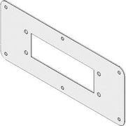 Icotek - Einführungsflansch für Kleingehäuse/Schaltschrank Kabelflanschplatte FPKL221x90/24RAL7035