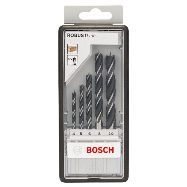 Bosch - Bohrer-Set PRO Wood Holzspiralbohrer 2607010527 Set. 5-tlg