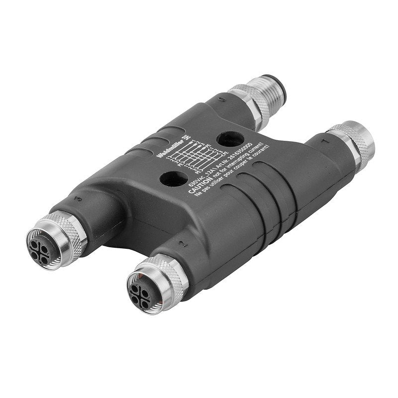 Weidmüller - Sensor-Aktor-Adapter Adapter SAI-H4-M12-T Polzahl: 4,T-coded