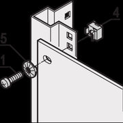 Schroff - Komponente für den Ausbau (Schaltschrank) Erdungskäfigmutter M6 21120132 (VE100)