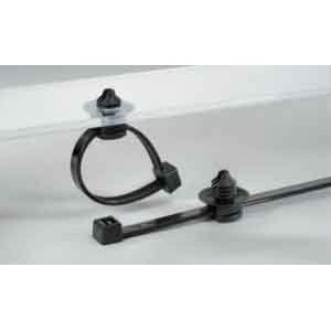 HellermannTyton - Kabelbinder Befestigungsbinder T80IFT6LG-MC5-BK-D1 300x4,7 − 500 Stück