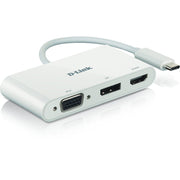 DLink - USB-Hub Video Adapter DUB-V310 USB-C 3-Port