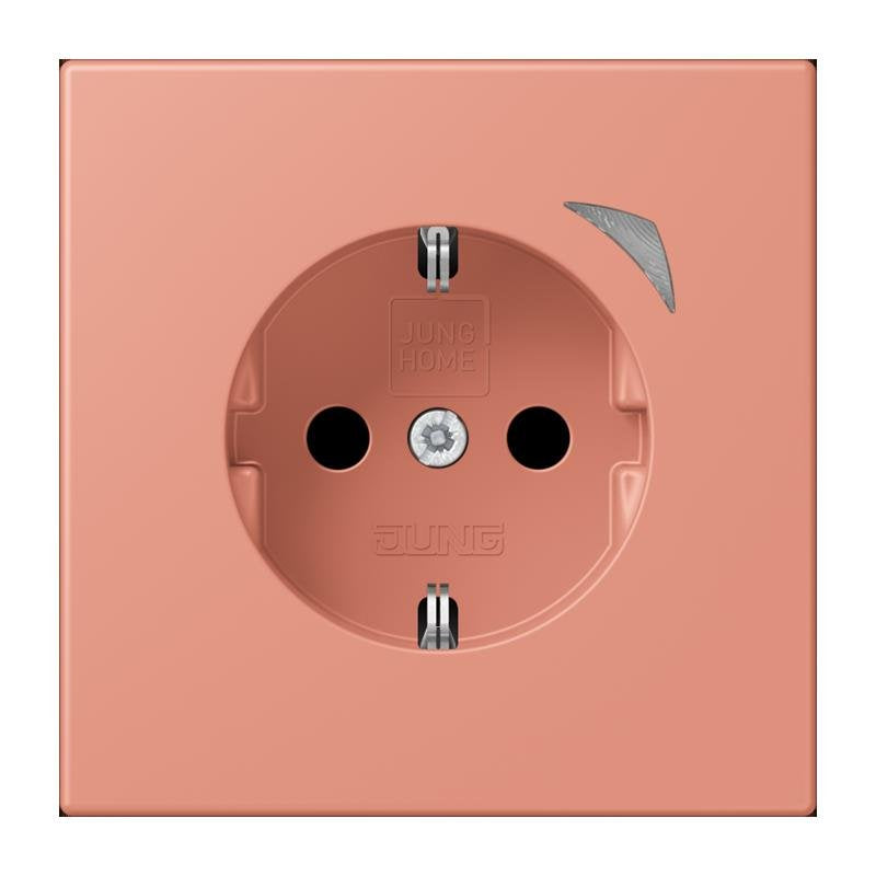 Jung - Steckdose SCHUKO Steckdose BT LC 1521 SE 233 locre rouge moyen (3