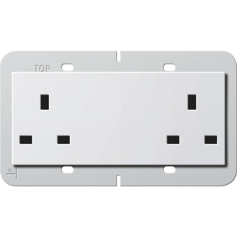 Gira - Steckdose Doppelsteckdose 13A 278203 rws