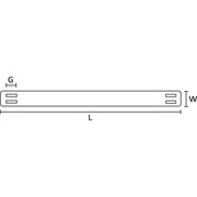 HellermannTyton - Kabelmarkierungssystem Kennzeichnungspfeil AT1 PA66 BK 100 62,5x4,7mm schwarz − 100 Stück