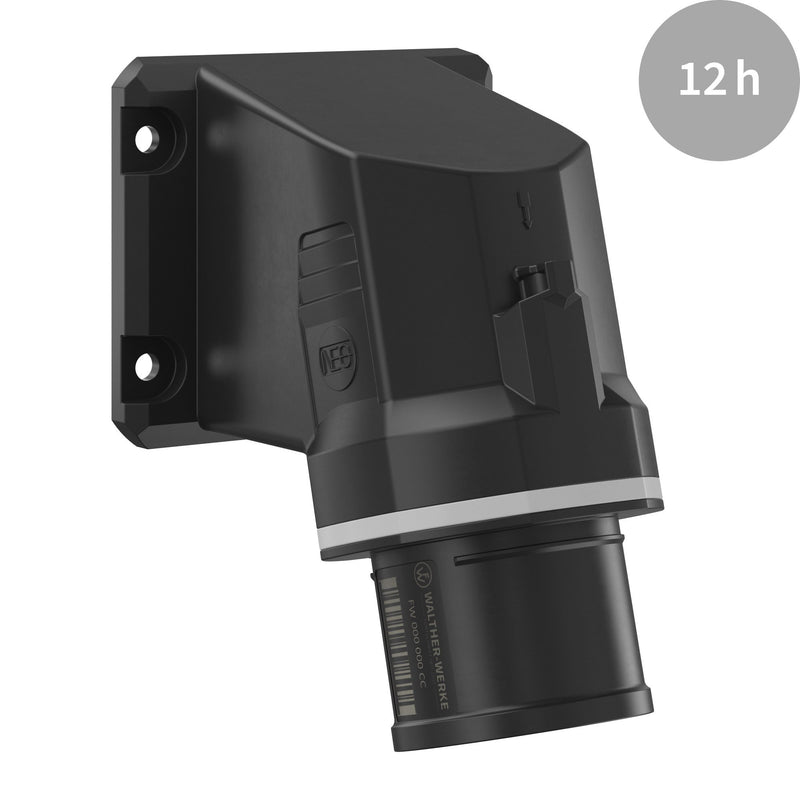 Walther Werke - CEE-Gerätestecker (IEC 60309) CEE NEO Anbaugerätestecker FW711412CC 16A 4P 12h IP54 − 5 Stück