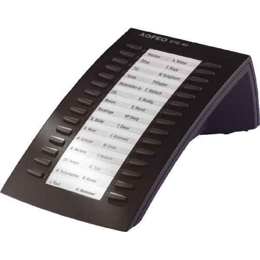 Agfeo - Zubehör/Ersatzteile für schnurgebundenes Telefon Erweiterg. für ST31 / ST40 STE 40 sw schwarz
