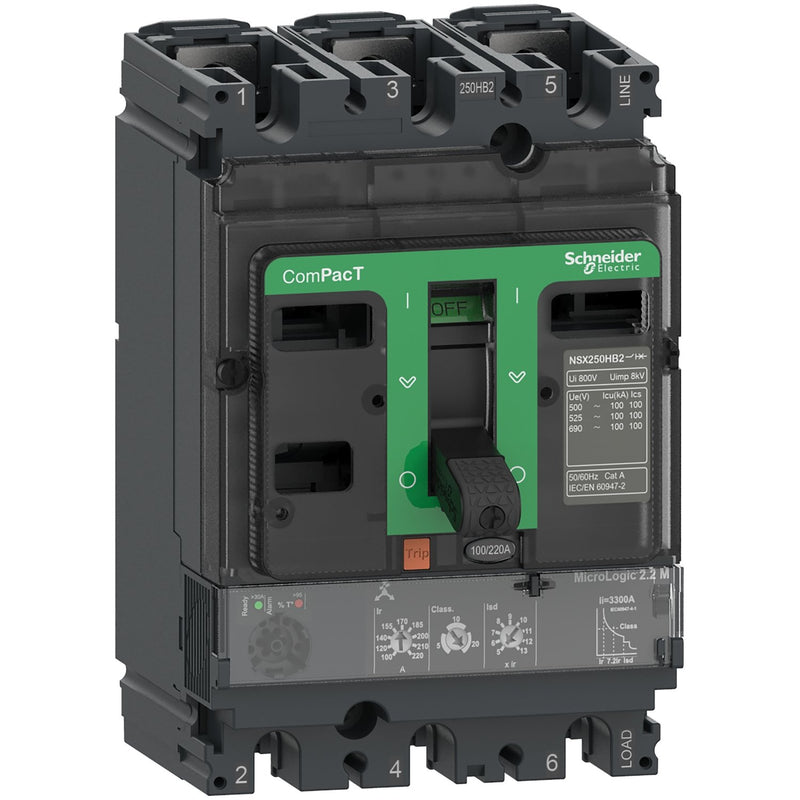 Schneider Electric - Leistungsschalter für Motorschutz Kompaktleistungsschalter C10V32M100 ComPacT NSX100HB1