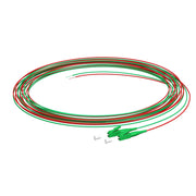 Kaiser - LWL-Pigtail Pigtail LC/APC, SX, G.657. 4262001 2 Stk., (rot, grün)