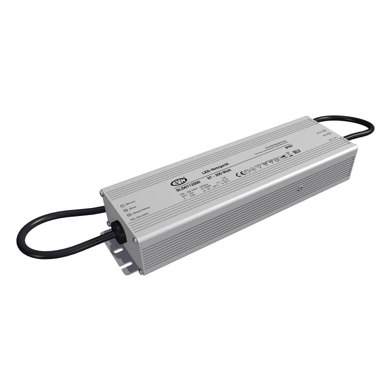 EVN Lichttechnik - LED-Betriebsgerät LED-Netzgerät SLD6712200 12V/DC 67-200W IP67
