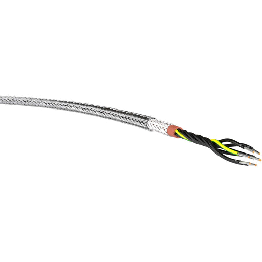 Klimaprime - Energiekabel < 1 kV, für ortsveränderlichen Einsatz SIHF-GL-P-JZ 7x4 Tr.500 SIHF-GL-P-JZ 7x4 Silikonltg bewehrt − 500 Meter