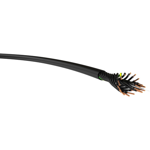 Klimaprime - Energiekabel < 1 kV, für ortsveränderlichen Einsatz YSLY-JZ 34x0,75swRi.100 YSLY-JZ 34x0,75sw Steuerltg.0,6/1kV sw − 100 Meter