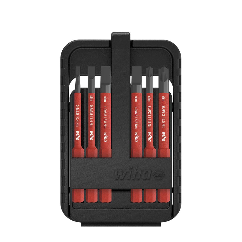 Wiha - Bit-Set slimBit electric SB2831B901 6-tlg. i.slimBit-Box