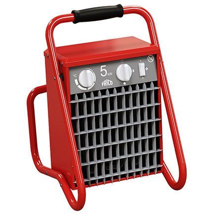 Frico - Mobiler elektrischer Lufterhitzer Heizlüfter Tiger TIG31 3KW, 230Volt, IP44