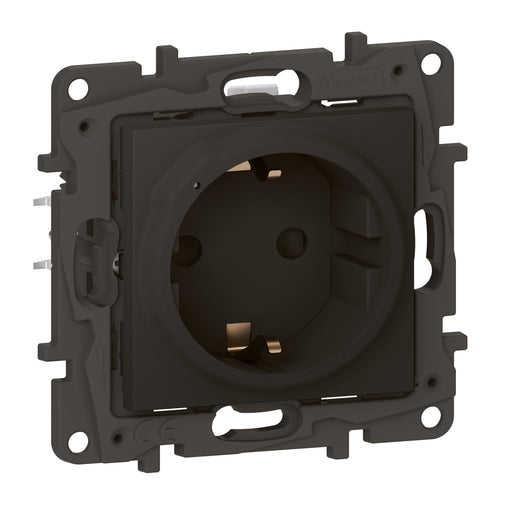 Legrand - Steckdose Schutzko-Steckdose Legrand 863820 Schwarz