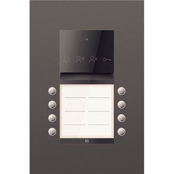 TCS Tür Control - Türstation für Türkommunikation PES PRO Audio Außenstat. ASU600208-0017 8T UP R7016