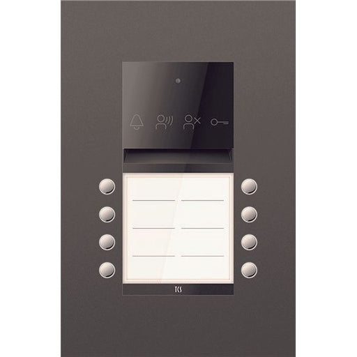 TCS Tür Control - Türstation für Türkommunikation PES PRO Audio Außenstat. ASU600208-0017 8T UP R7016