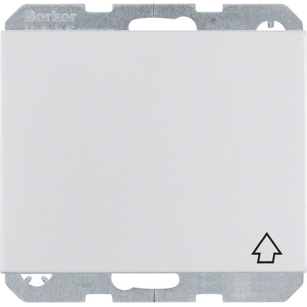 Berker - Steckdose SCHUKO-Steckdose alu 47517203 m. Klappdeckel