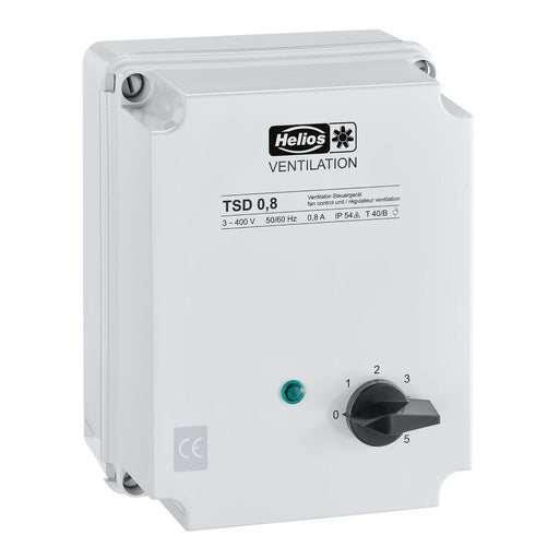 Helios Ventilatoren - Drehzahlsteller Trafo-Drehzahlsteller TSD 0,8