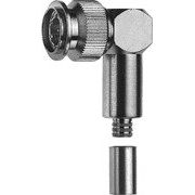 Telegärtner - Koax-Steckverbinder TNC-Kabelwinkelstecker 100023710 cr/cr, G5 (RG223/U) − 5 Stück
