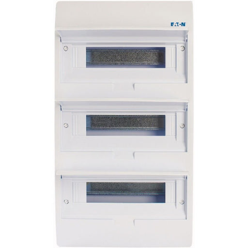Eaton - Installationskleinverteiler Kleinverteiler BC-O-3/36-TW-ECO AP mit weißer Tür