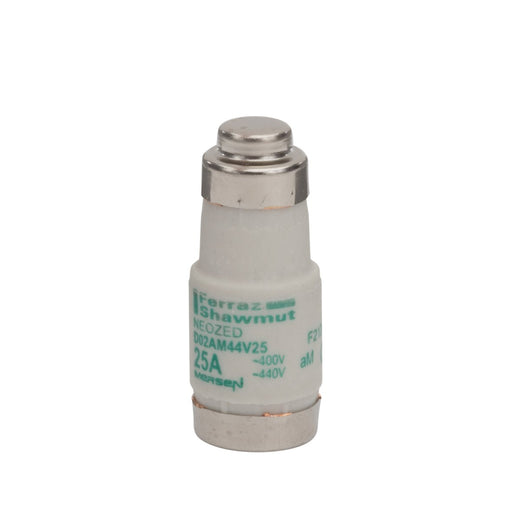 Mersen - D0-Sicherungseinsatz Sicherungseinsatz NEOZED D02AM44V25 D02 aM 25A/440V − 10 Stück