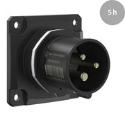 Walther Werke - CEE-Gerätestecker (IEC 60309) CEE NEO Anbaugerätestecker FW610305CC gerade 16A 3P 5h