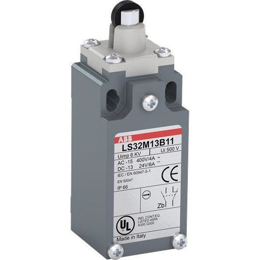 ABB Stotz S&J - Einzelpositionsschalter Standard-Positionsschalter LS35M13B11 Metall-Gehäuse IP66