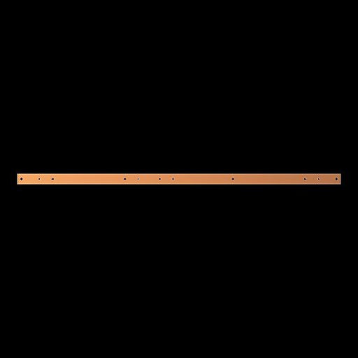 Striebel&John - Sammelschiene Kupferschiene ZXM1114 40x10mm,L:1350mm