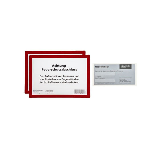 Hekatron Vertriebs - Warn-/Hinweisschild Mein HPlus Service-IA KIT 30-6800121-01-01
