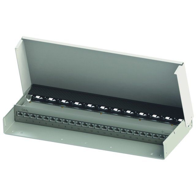 Telegärtner - Patchpanel Kupfer PatchPanel MPD24-HS K 100007019 AP Cat.6A rws