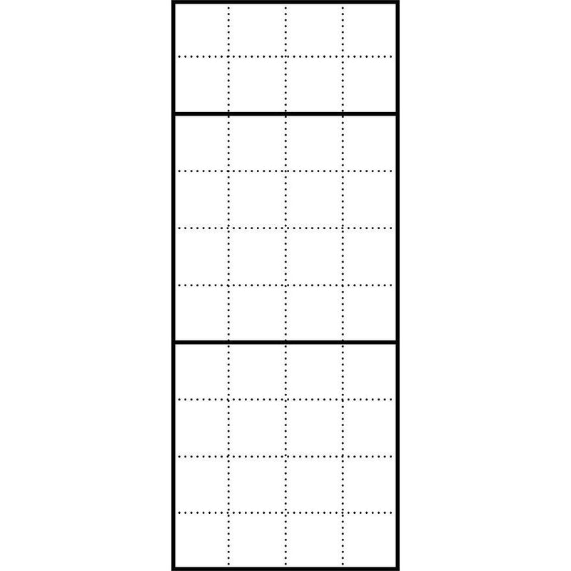 Siedle&Söhne - Montageelement für Türstation Briefkasten-Gehäuse AP BGA 611-4/10-0 W ws