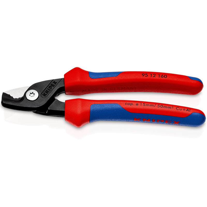 Knipex - Kabelschere StepCut Kabelschere 95 12 160 SB − 1 Stück
