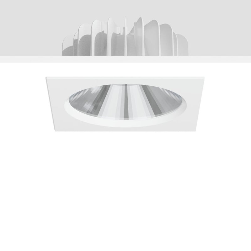 RZB - Downlight/Strahler/Flutlicht LED-Einbaudownlight 901802.002.1.76 940, DALI, weiß