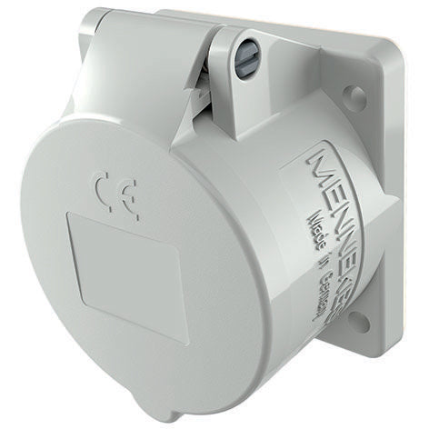 Mennekes - CEE-Anbausteckdose (IEC 60309) Anbaudose TA 3221 16A,3p,12h,IP44